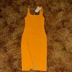 womens medium zara body con dress NWT